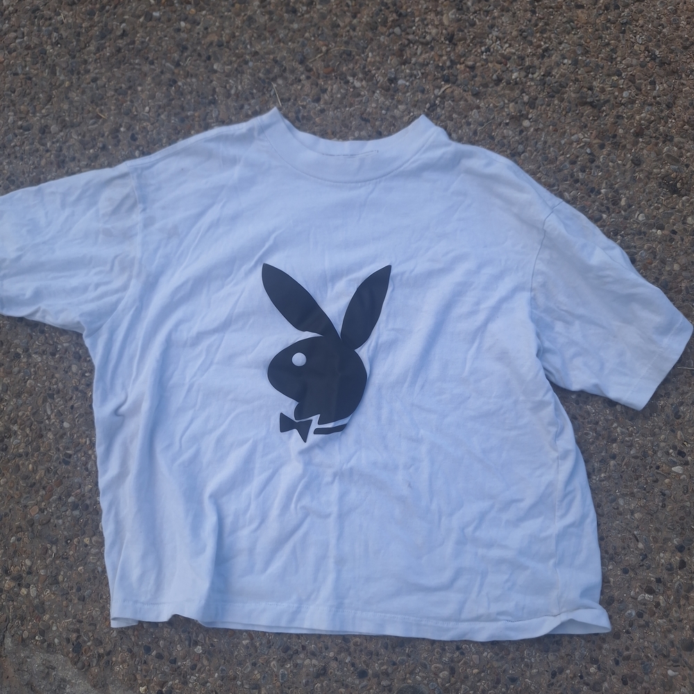 Pacsun X Playboy White Graphic T-Shirt